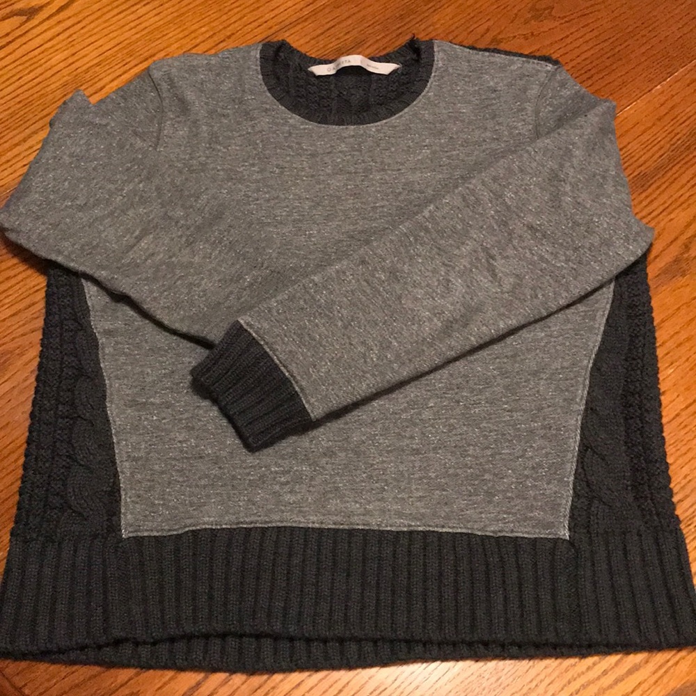 Gray - Athleta  sweatshirt/sweater Size Small